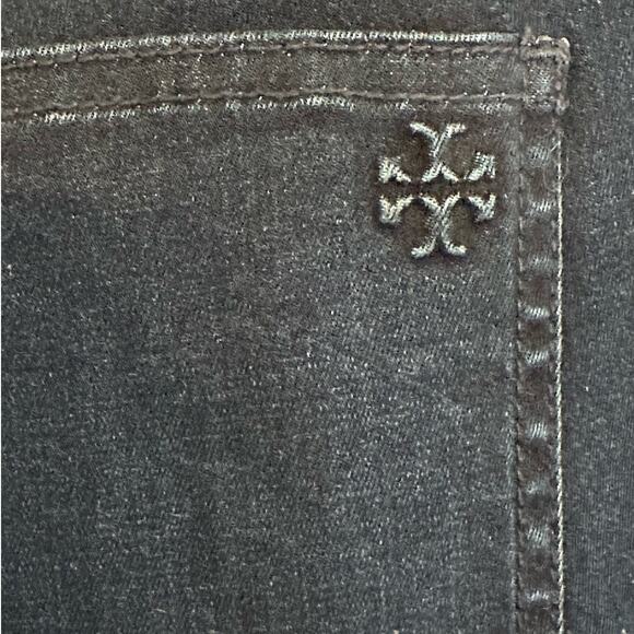 NWT Tory Burch Jeans Skinny Legging Dark Wash Size 26 - Picture 3 of 11